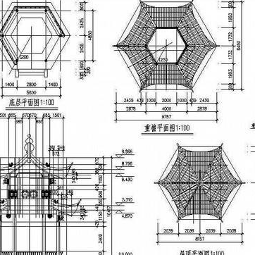 【vip】古建筑CAD施工图226套